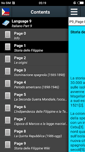 Anteprima dell'app