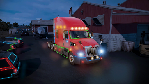 Android application US Truck Game Transport Sim 3D screenshort