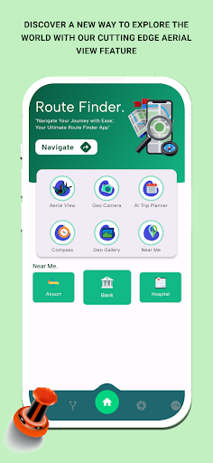 Android application MAPS & GPS Voice Navigation screenshort