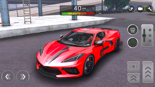 Android application Corvette C8 Supercar: Town screenshort