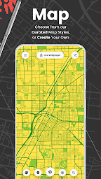 Cartogram - Live Map Wallpaper