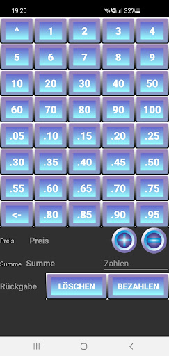 Android application Kassieren screenshort