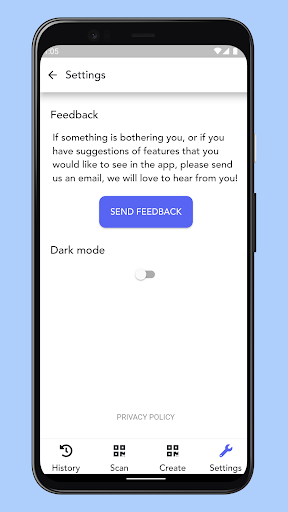 QR Code Reader Scan Create
