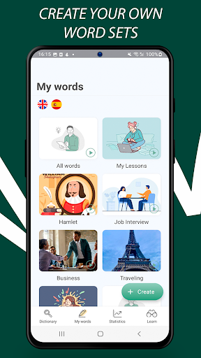 My Words: Grow your vocabulary Screen 2