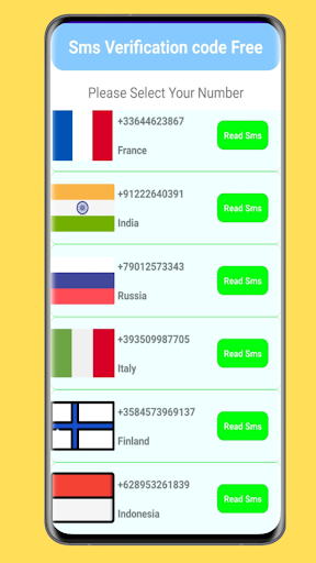 Temp Number Verification SMS