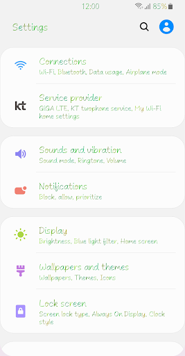 Android application ZF Mangrove™ Cyrillic Flipfont screenshort