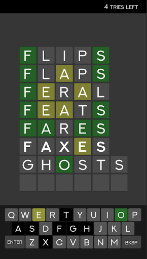 Android application Wordlike Infinite screenshort