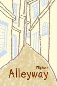 GFAlleyway™ Latin FlipFont