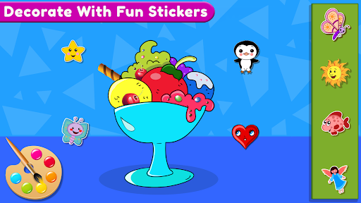Screenshot of Kids Fun Coloring Adventure