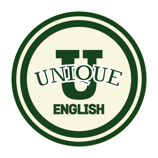 유니크잉글리쉬어학원 logo