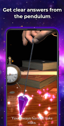 Android application Divination pendulum real screenshort