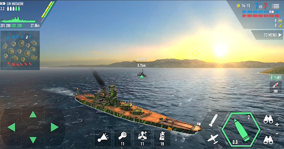 Battle of Warships Mod Apk 1.72.22 (Unlimited Money, All Ships Unlocked) 3