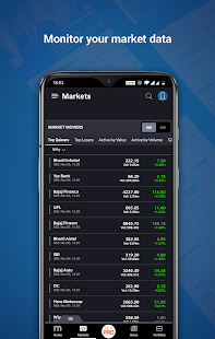 Moneycontrol - Share Market | News | Portfolio Varies with device screenshots 6