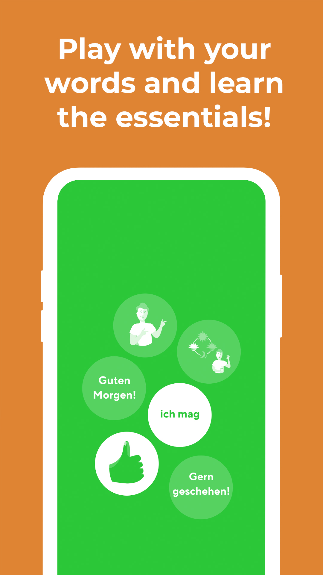 Android application DROPS Visual Language Learning screenshort