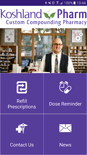 Android application Koshland Pharm screenshort