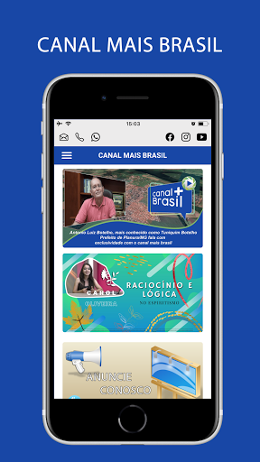 Android application Canal Mais Brasil screenshort
