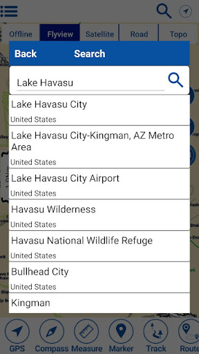 Lake Havasu Offline GPS Charts Screen 2