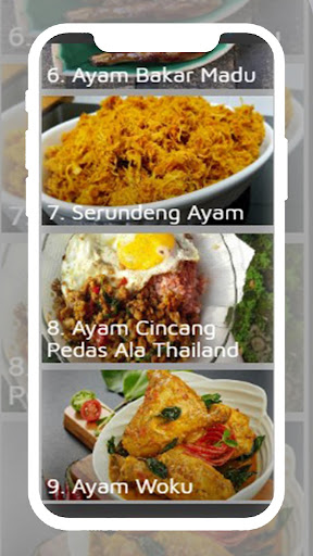Resep Masakan Ayam Offline 2020