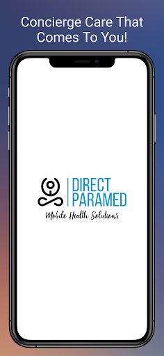 Android application Direct Paramed Customer screenshort