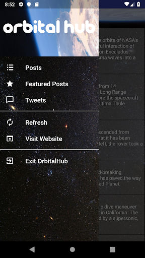 OrbitalHub Screenshot 1 - AppWisp.com