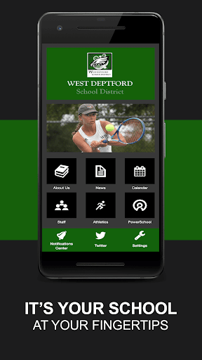 Android application West Deptford School District screenshort