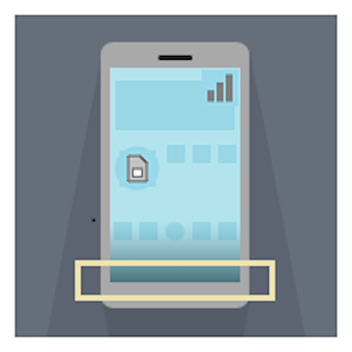 SIM Phone info. Header - AppWisp.com