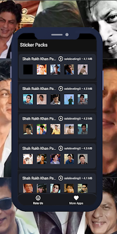 Shah Rukh Khan GIF WAStickerのおすすめ画像4