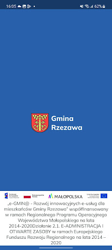 Android application Gmina Rzezawa screenshort