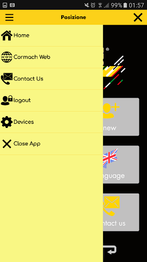 CormachApp Screen 2