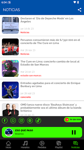 Radio Synthpop Screen 3