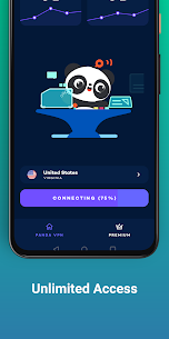 APK MOD VPN Premium Panda Raksasa (Ditambal/Penuh) 4