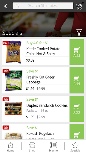 Shlomies Grocery Screen 3