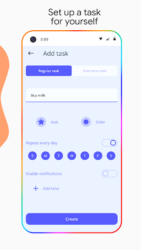 TimeTube - schedule, timers Screen 2