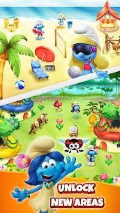 Smurfs Bubble Shooter Story MOD (Free Shopping) 5