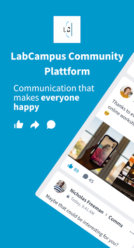 LabCampus Community Plattform ekran görüntüsü