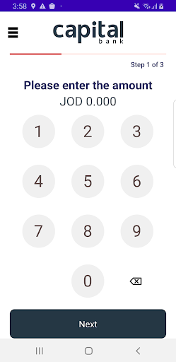 Capital Bank Tap On Phone Screen 2