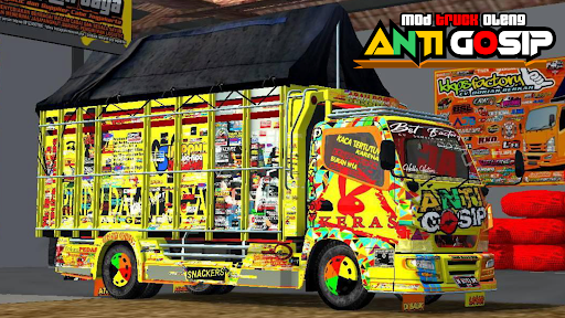 Android application Mod Truk Oleng Anti Gosip screenshort