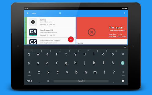 VirusTotal Móvil Screenshot