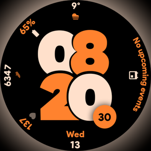 Pixel Paradise - Watch face Logo