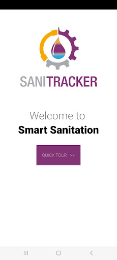 Android application Sanitracker screenshort