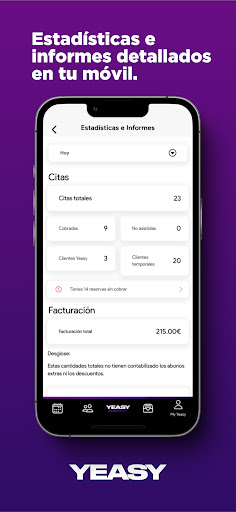 Yeasy: para negocios Screen 3