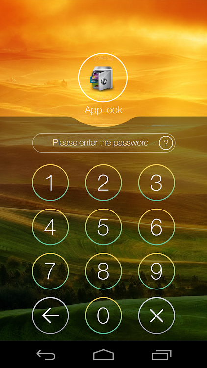 AppLock Theme Hill - 1.1 - (Android)