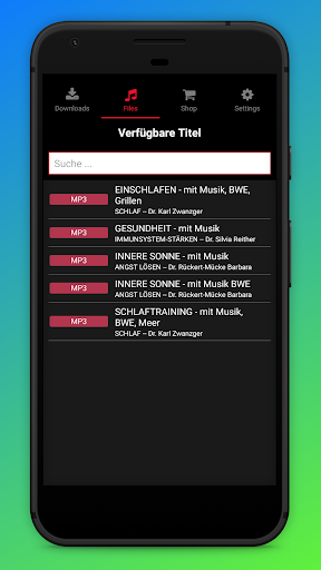 SWAVE Player Screen 2