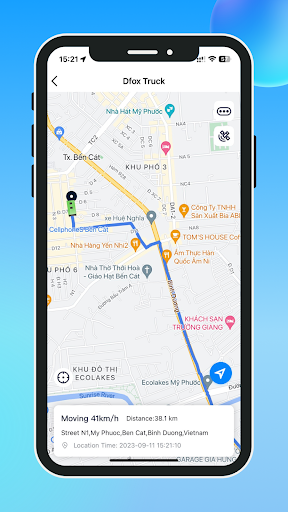 Android application TGPS screenshort