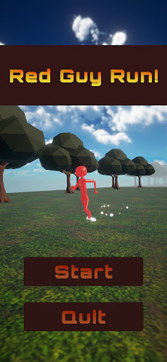 Android application Red Guy Run! screenshort