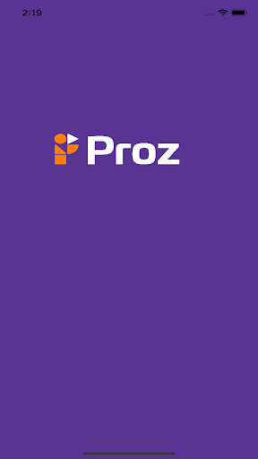 Android application Proz Educação screenshort