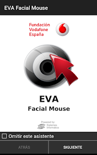 EVA Facial Mouse Screenshot