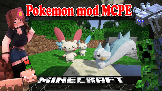 Pokemon Game Mod Minecraft 1 28 Apk Mod Free Purchase For Android