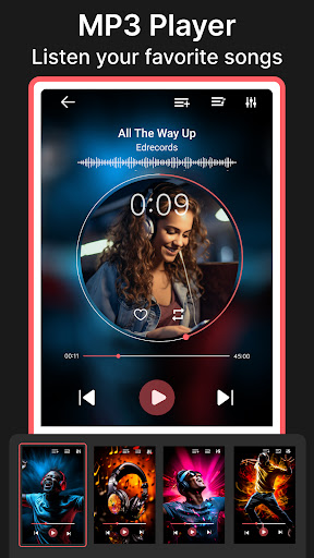 AI Video Editor & Media Player Screen 3
