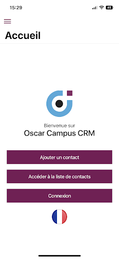 Android application OSCAR CRM screenshort